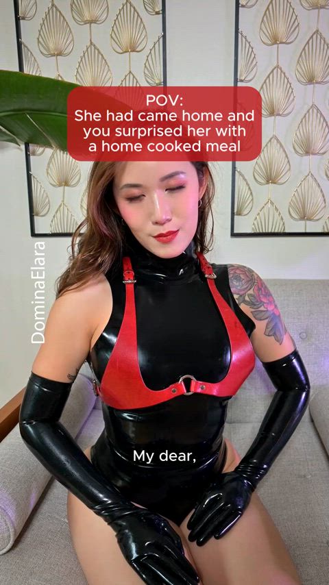 amateur asian domination dominatrix femdom nsfw strap on tease tits trailer clip