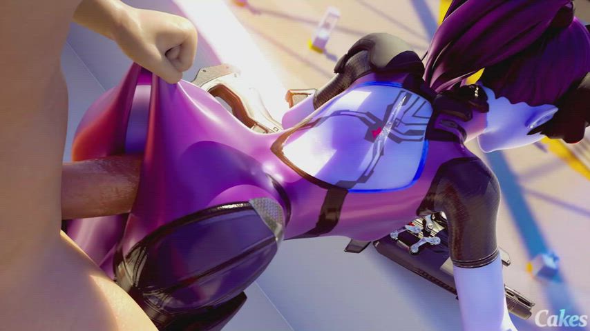 3D Animation Anime Doggystyle Hentai Overwatch Purple Bitch