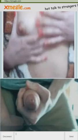 cum cumshot stranger tits webcam clip