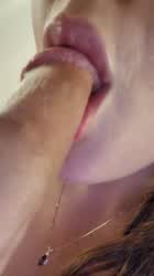 Amateur Big Dick Blowjob Brunette Close Up Cock Couple Girlfriend Homemade Lips NSFW