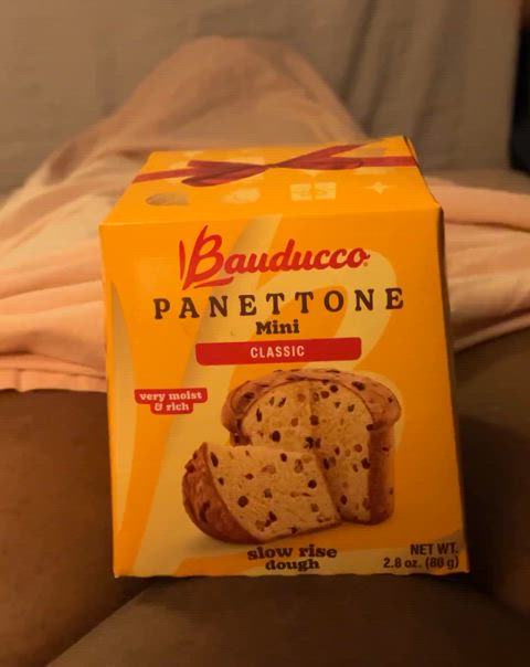 Expecting a mini Panettone and getting a mini black dick