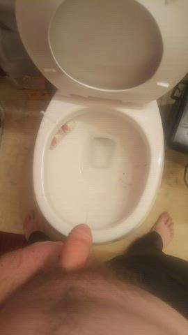 Bathroom Big Dick Pissing clip