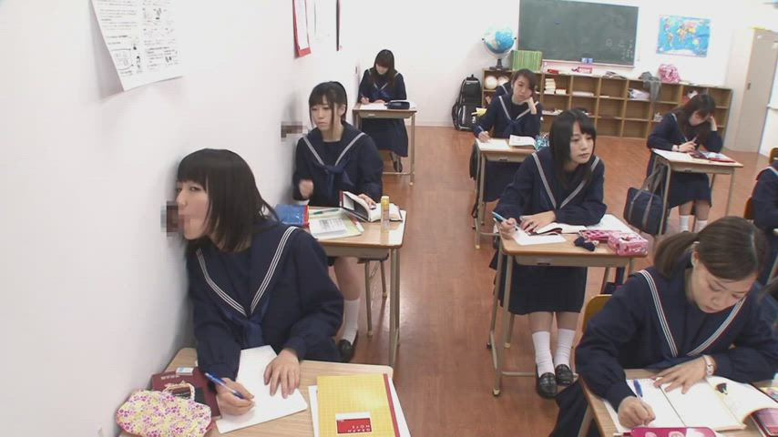 censored classroom glory hole jav japanese schoolgirl clip