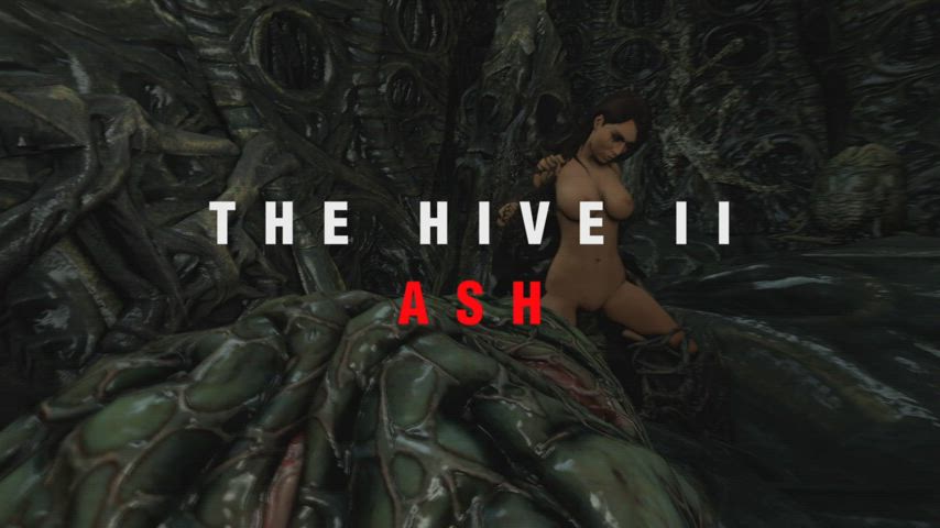 Ash trapped in “The Hive” (Ashley Williams; Xenomorphs) [Mass Effect; Aliens]