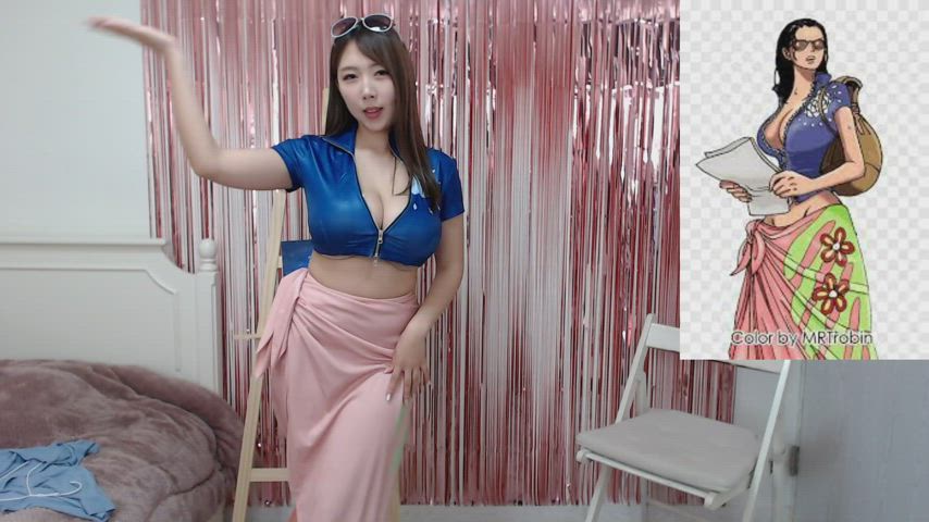 Asian Big Tits Cosplay Dancing Korean clip