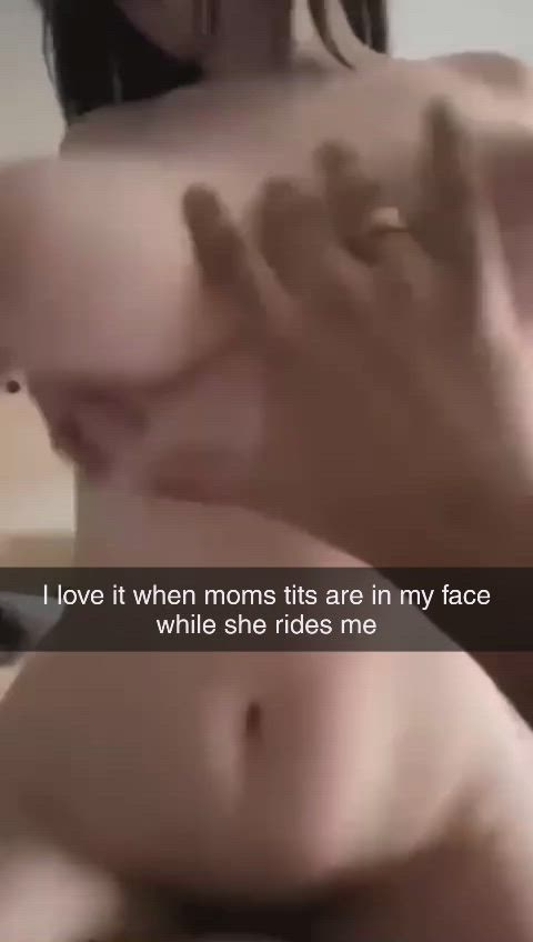 big tits caption mom riding son clip