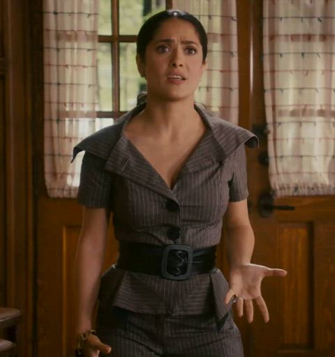 celebrity female salma hayek clip