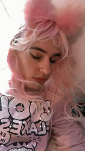 ahegao femboy trans clip