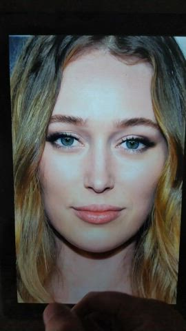 celebrity blonde cumshot cum alycia debnam-carey facial tribute clip