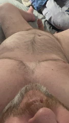 cock hairy jerk off clip