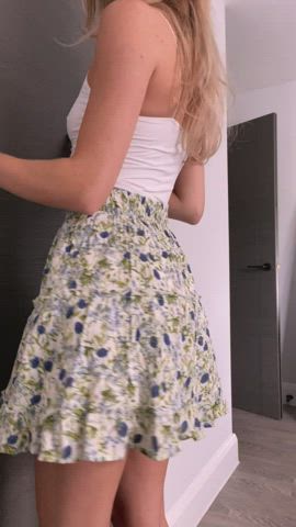 Do you prefer girls in or out of pretty skirts?