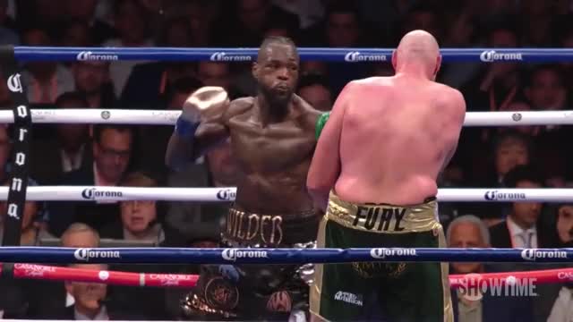 Wilder Knock Down Fury In Fight 1