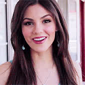 Brown Eyes Celebrity Eye Contact Pretty Smile Victoria Justice clip