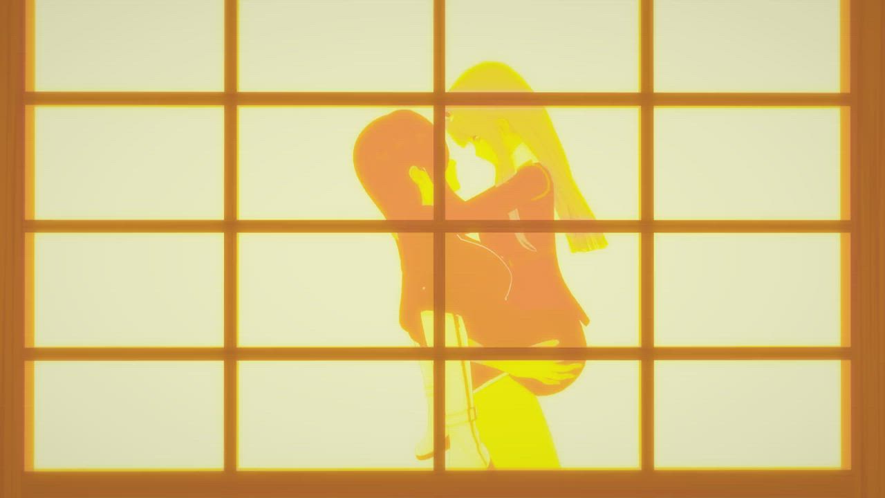 3D Anime Girls Hentai Pink Redhead clip