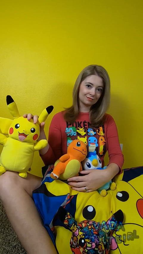 Pikachu surprised me. I didn't realize he was so turned on! 