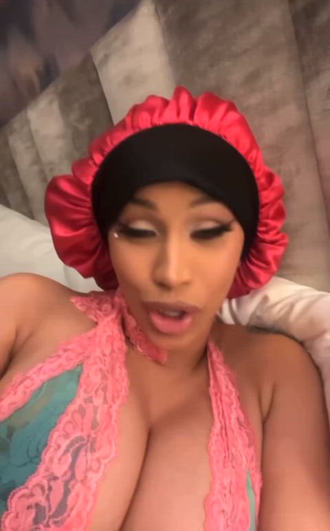 big tits cardi b celebrity cleavage celebs clip