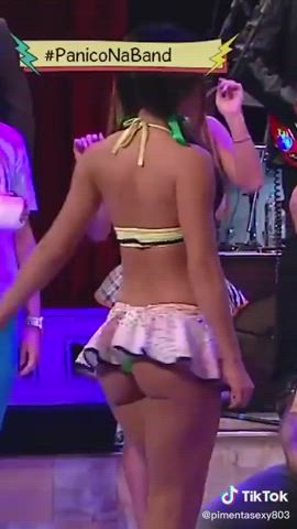 Bikini Brazilian Brunette Bubble Butt Dani Goddess Pussy Tease clip