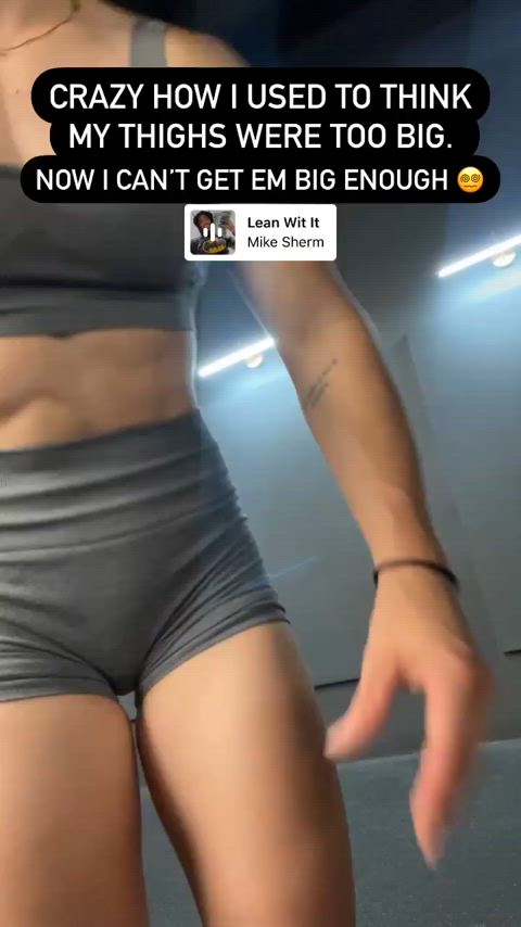 abs brunette fitness legs muscles muscular girl thick thighs thighs clip
