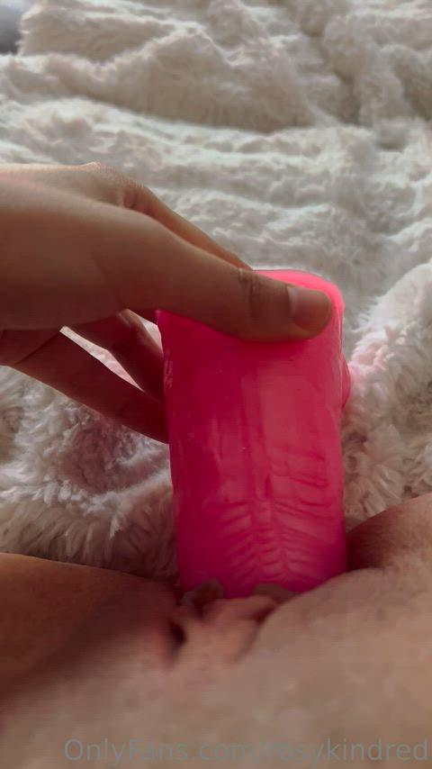 asmr dildo wet pussy clip