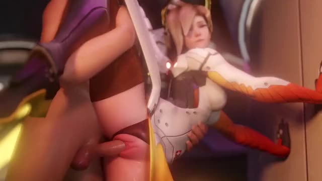 Mercy Getting Pounded & Sneaky Tracer (Animation W/Sound)