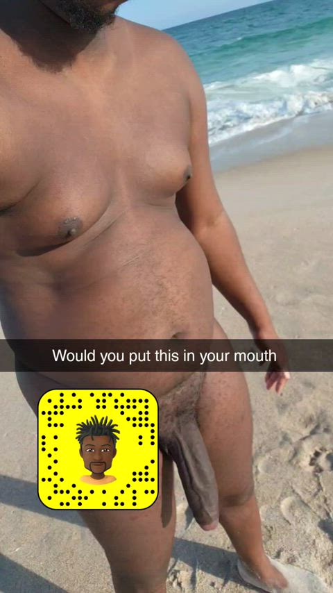 bbc beach big dick public clip