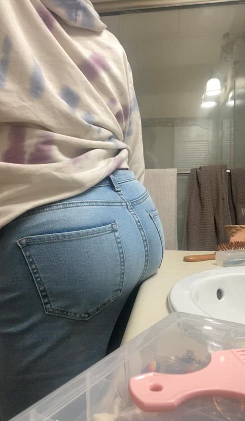 ass jeans panties wedgie full-back-panties clip