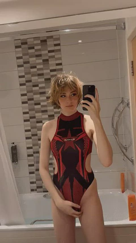 bodysuit cock solo trans clip