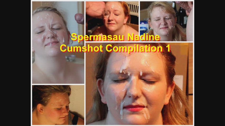 Nadine´s first cumshot compilation