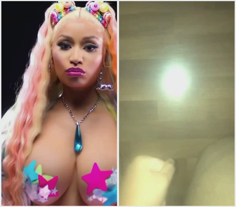 Nicki minaj perfect tits made me cum so hard