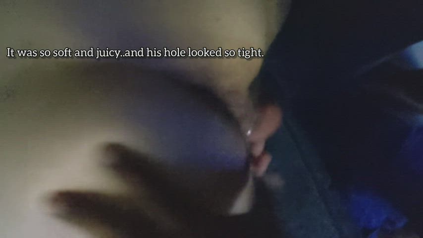 My brothers gay friend lets me use him! see full vid in comments