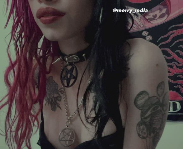 angel dark latina nails onlyfans sensual small tits striptease tattoo clip
