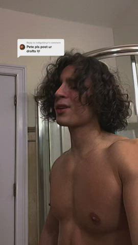 Bathroom Exposed Gay Humping POV Teasing TikTok Towel clip