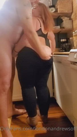 Bending Over Big Ass Cheating Jerk Off Kitchen MILF Missionary Pawg Redhead Step-Mom