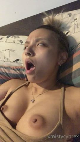 Asian Babe Masturbating OnlyFans Solo Porn GIF by peanutbutterjam