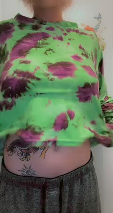 Big Tits Nipple Piercing Tattoo Titty Drop clip
