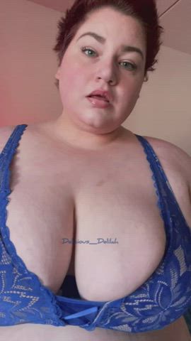 Blue bra boobies