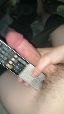 TV Remote vs 21 year old dick