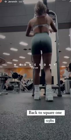 Ass Filipina Gym Workout clip