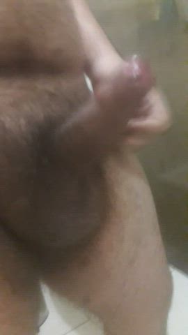 Chubby Hairy Cock Uncut clip