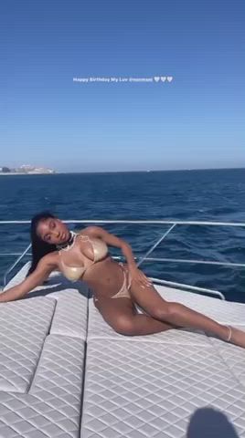 bikini normani tits clip