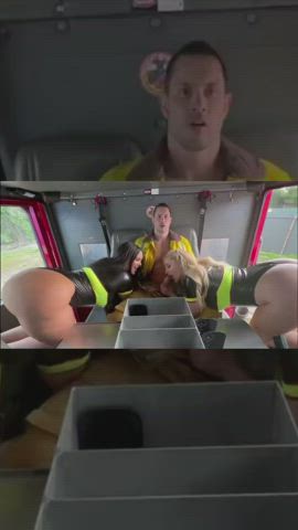 My favorite alexas morgan and I share duncan saint cock in the back if a fire truck,