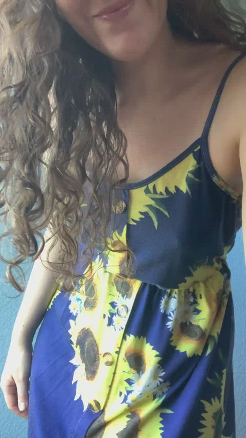 I love a cute sundress with nothing underneath