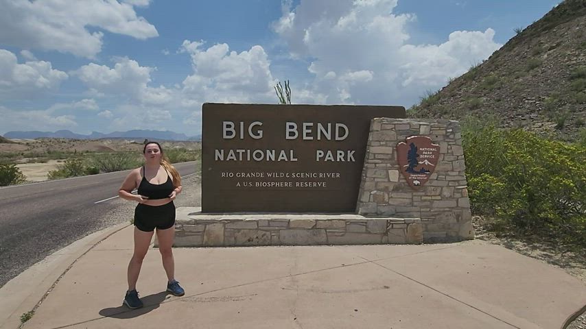 big tits at Big Bend!!