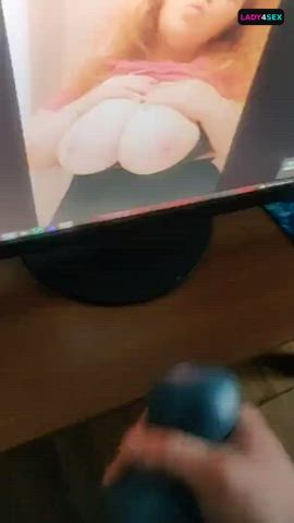 BBW Cumshot Tribute clip