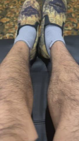 Asian Hairy Legs Twink