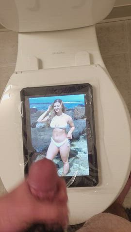 bikini cumshot tribute clip