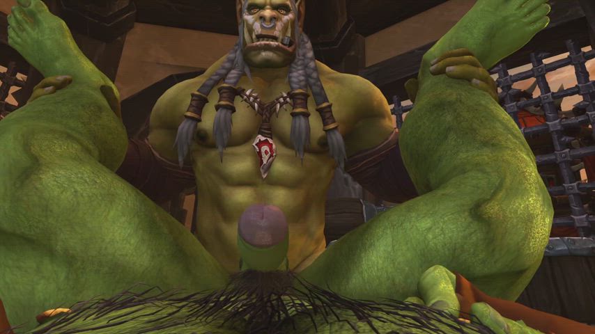 anal animation fantasy gay muscles orc pov rule34 sex warcraft monster-sex clip