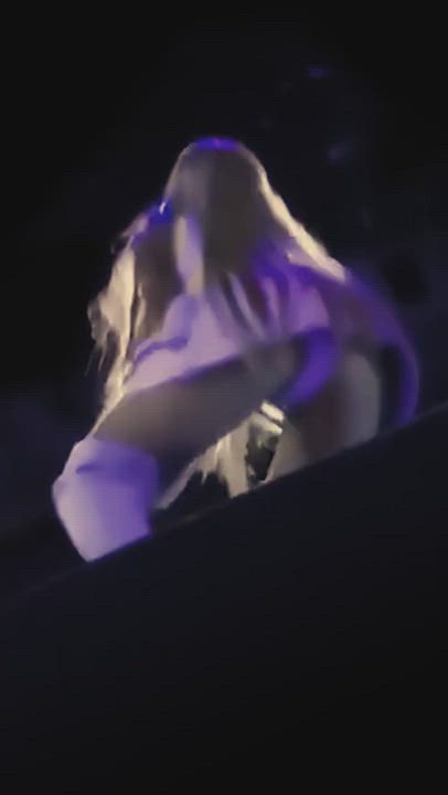 Ariana Grande Ass Panties Skirt Upskirt clip