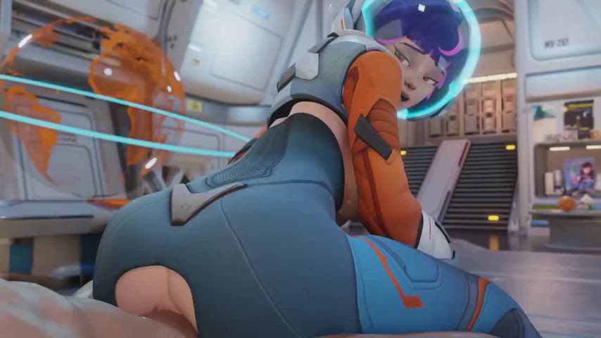 anal animation big ass big tits natural tits overwatch riding rule34 teen animated-sex