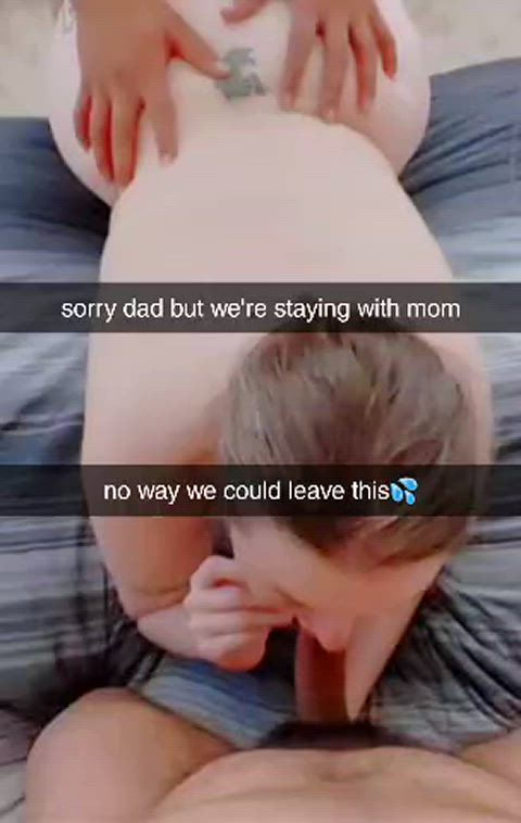 Mom fucks both sons to keep them home